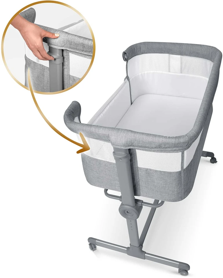 Nukido pristatoma kelioninė lovytė 0-5mėnesių, 9kg, NK-243