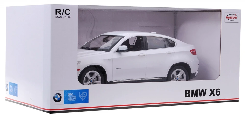 RASTAR automodelis valdomas 1:14 BMW X6, 31400