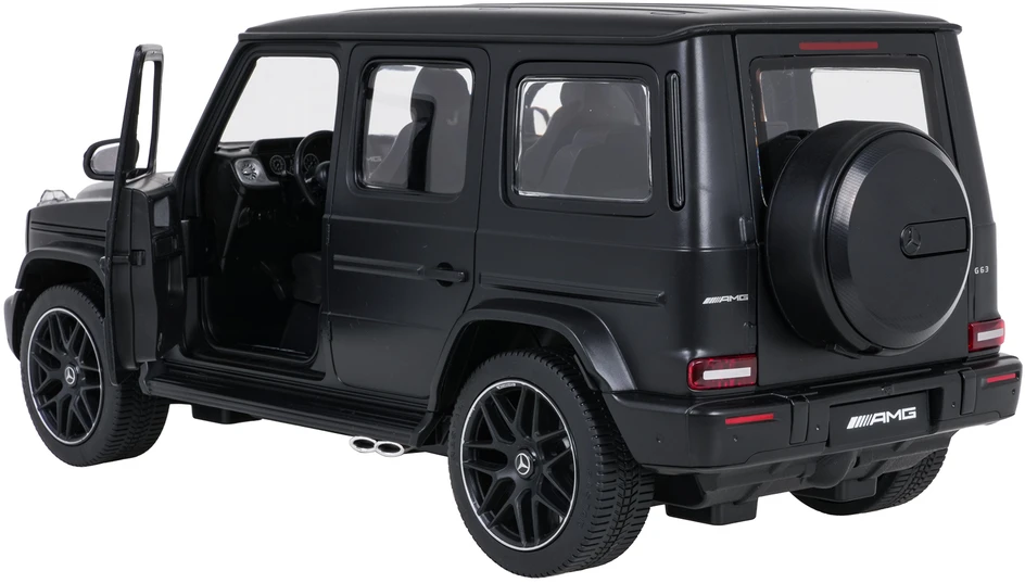 Nuotolinio valdymo automobilis Mercedes AMG G63 1:14 juodas