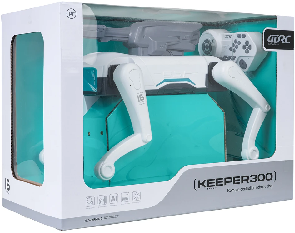 Nuotolinio valdymo robotas KEEPER 300 su šautuvu