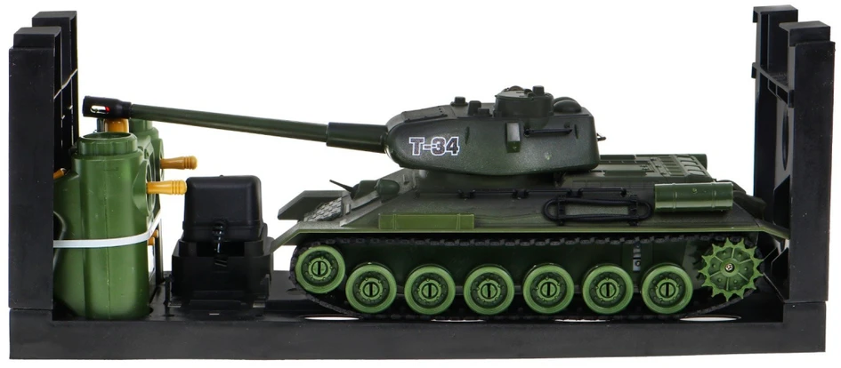 DWM Nuotolinio valdymo tankas Tiger Vs T-34 1:28