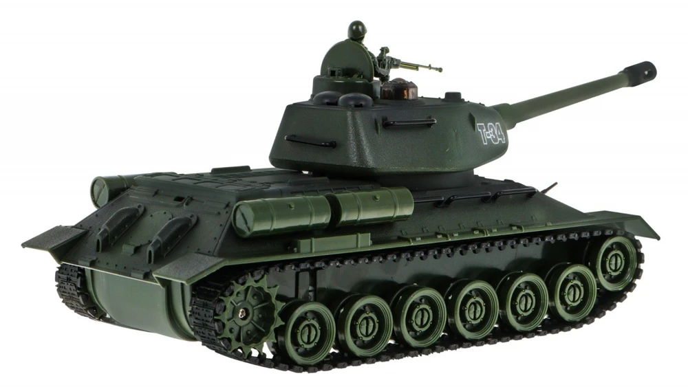 DWM Nuotolinio valdymo tankas Tiger Vs T-34 1:28
