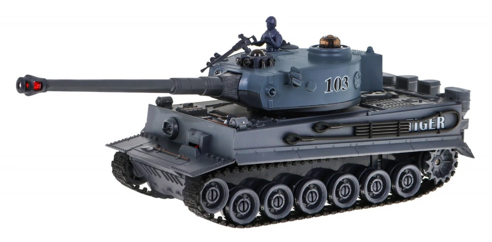 DWM Nuotolinio valdymo tankas Tiger Vs T-34 1:28
