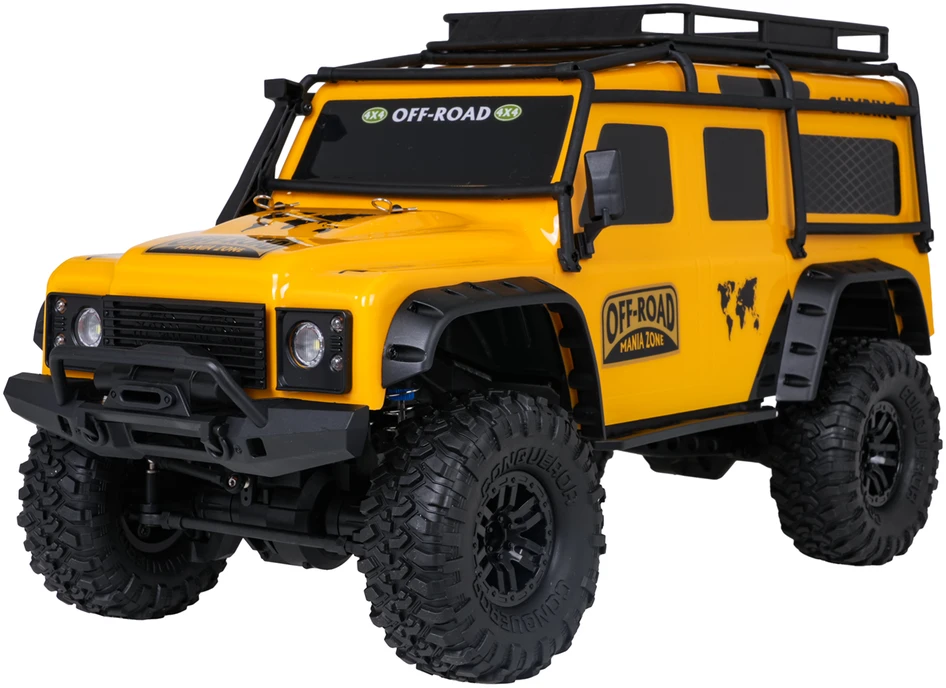 Nuotolinio valdymo visureigis climbing beast 4x4 1:10 smėlio spalvos