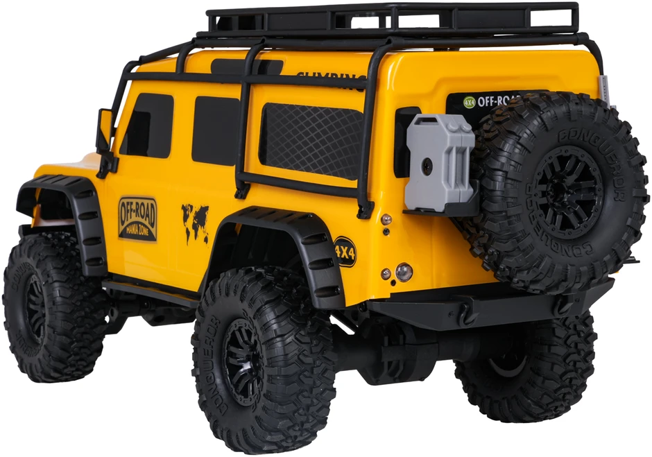 Nuotolinio valdymo visureigis climbing beast 4x4 1:10 smėlio spalvos