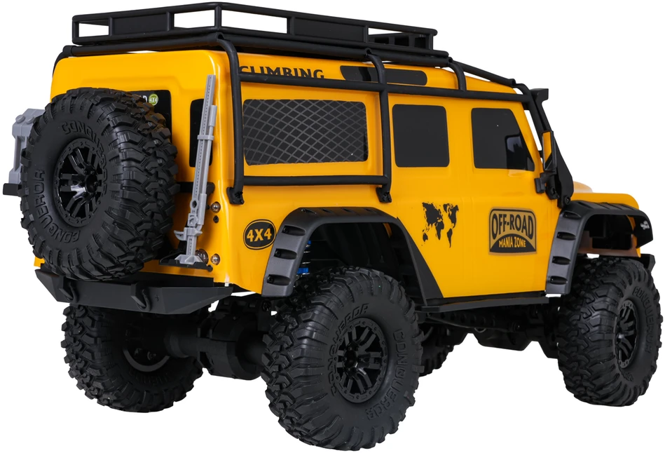 Nuotolinio valdymo visureigis climbing beast 4x4 1:10 smėlio spalvos