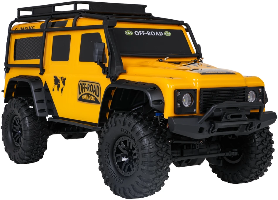 Nuotolinio valdymo visureigis climbing beast 4x4 1:10 smėlio spalvos