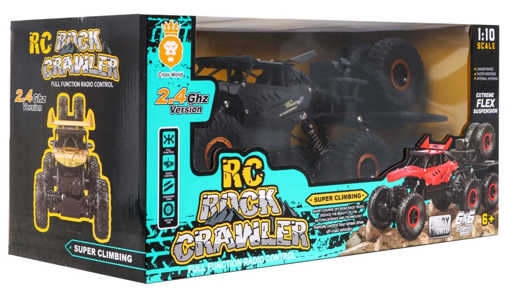Ramiz Crawler radijo bangomis valdomas ROCK 1:10