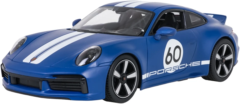 Nuotoliniu būdu valdoma 1:16 Porsche 911 Sport Classic mėlynas RASTAR