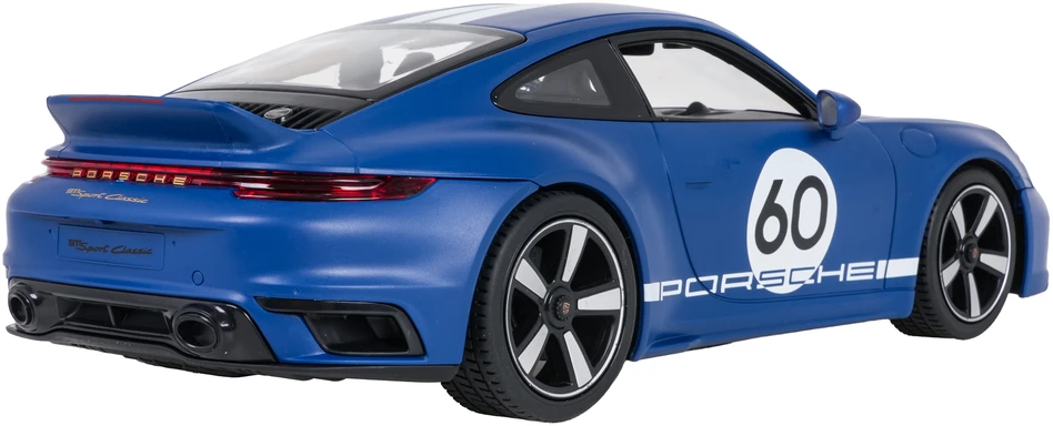 Nuotoliniu būdu valdoma 1:16 Porsche 911 Sport Classic mėlynas RASTAR