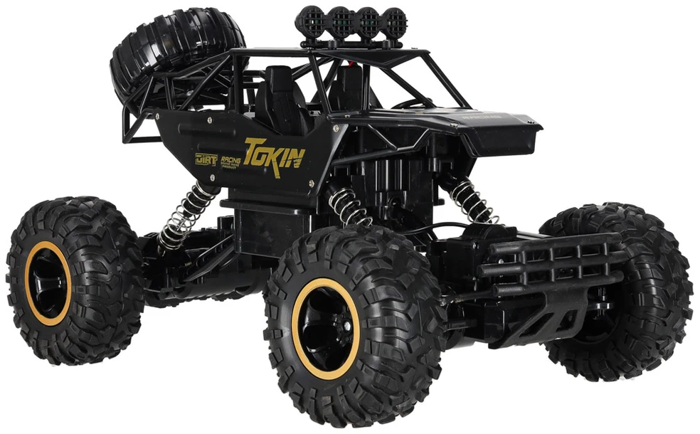 KIK RC automobilis Rock Crawler 1:12 4WD METAL juodas