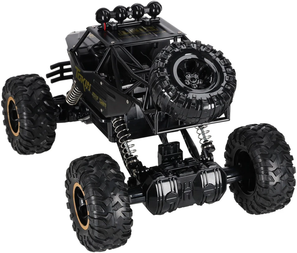 KIK RC automobilis Rock Crawler 1:12 4WD METAL juodas