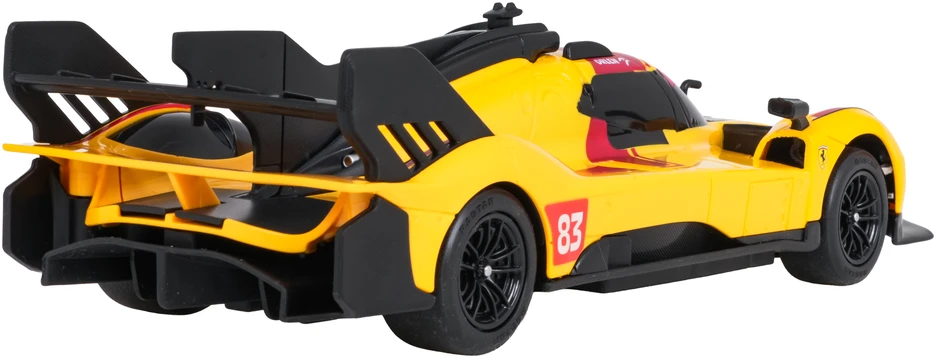 Nuotoliniu būdu valdoma Ferrari 499P-N83 1:24 geltona RASTAR