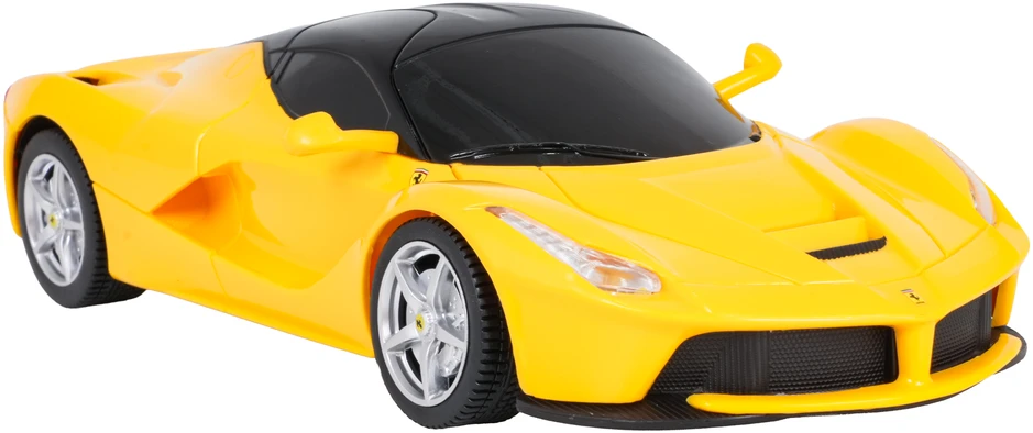 Nuotoliniu būdu valdoma Ferrari LaFerrari 1:24 geltona RASTAR