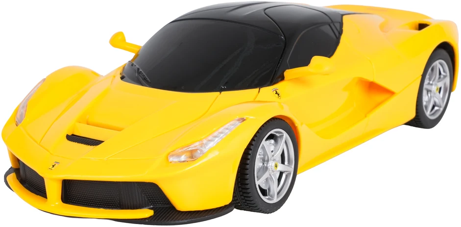Nuotoliniu būdu valdoma Ferrari LaFerrari 1:24 geltona RASTAR