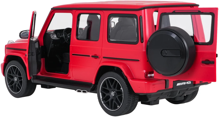Nuotoliniu būdu valdoma Mercedes AMG G63 1:14 raudonas RASTAR