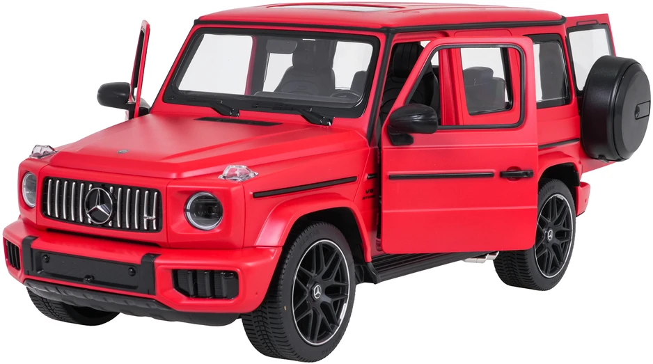 Nuotoliniu būdu valdoma Mercedes AMG G63 1:14 raudonas RASTAR