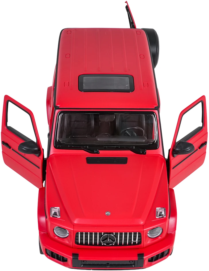 Nuotoliniu būdu valdoma Mercedes AMG G63 1:14 raudonas RASTAR