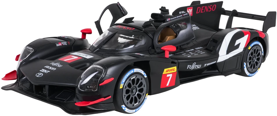 Rastar Nuotoliniu būdu valdoma Toyota GAZOO Racing GR010 Hybrid 1:14 juoda