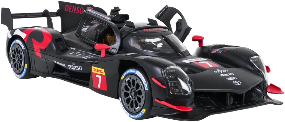 Rastar Nuotoliniu būdu valdoma Toyota GAZOO Racing GR010 Hybrid 1:14 juoda