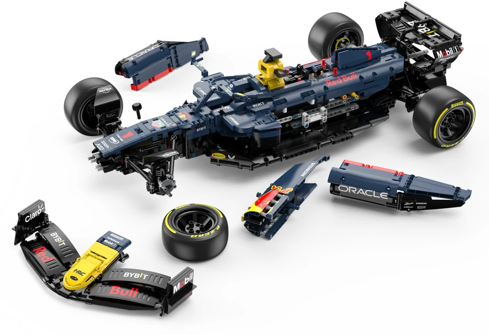 RASTAR 1:16 R/C surenkamas ir R/C valdomas automodelis Oracle Raudona Bull Racing RB19, 92600