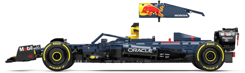 RASTAR 1:16 R/C surenkamas ir R/C valdomas automodelis Oracle Raudona Bull Racing RB19, 92600