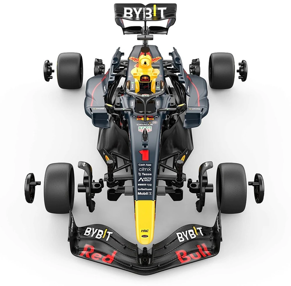 RASTAR 1:16 R/C surenkamas ir R/C valdomas automodelis Oracle Raudona Bull Racing RB19, 92600