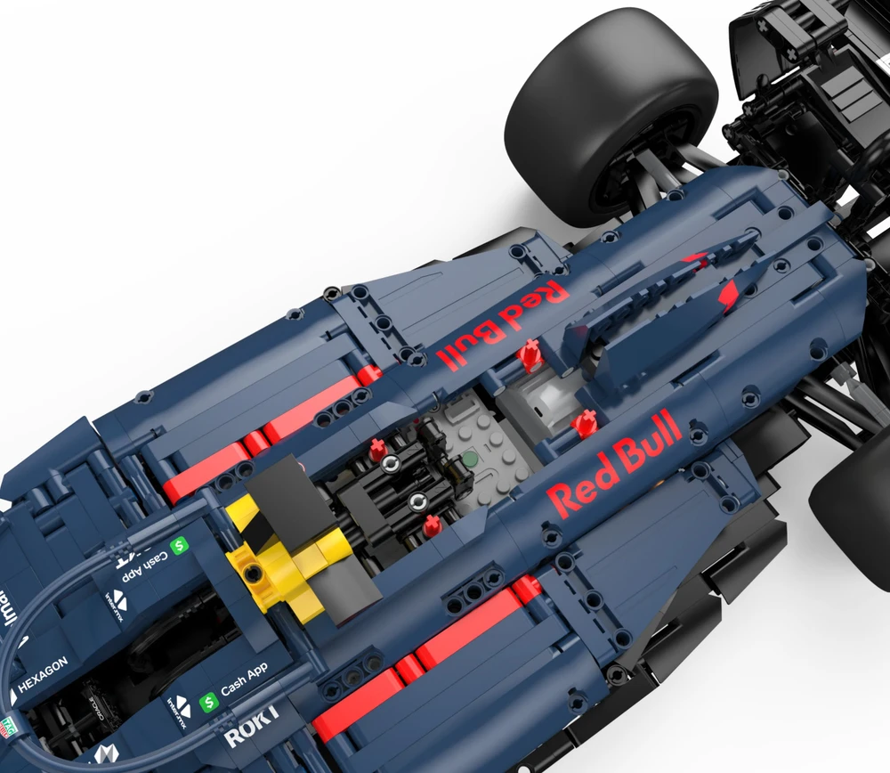 RASTAR 1:16 R/C surenkamas ir R/C valdomas automodelis Oracle Raudona Bull Racing RB19, 92600