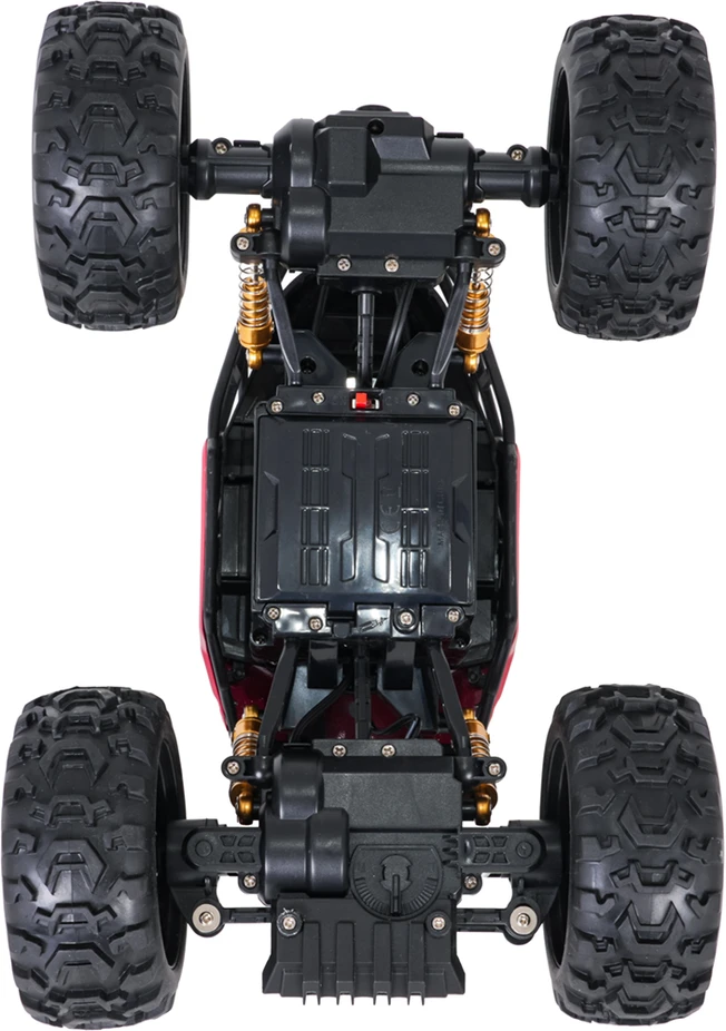 Nuotoliniu būdu valdomas 1:18 metalo visureigis Climb Power sidabrinis