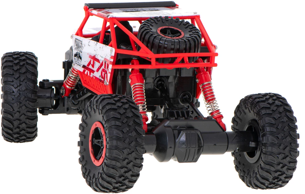 Roger RC automobilis Rock Crawler HB 2.4GHz 1:18 raudonas