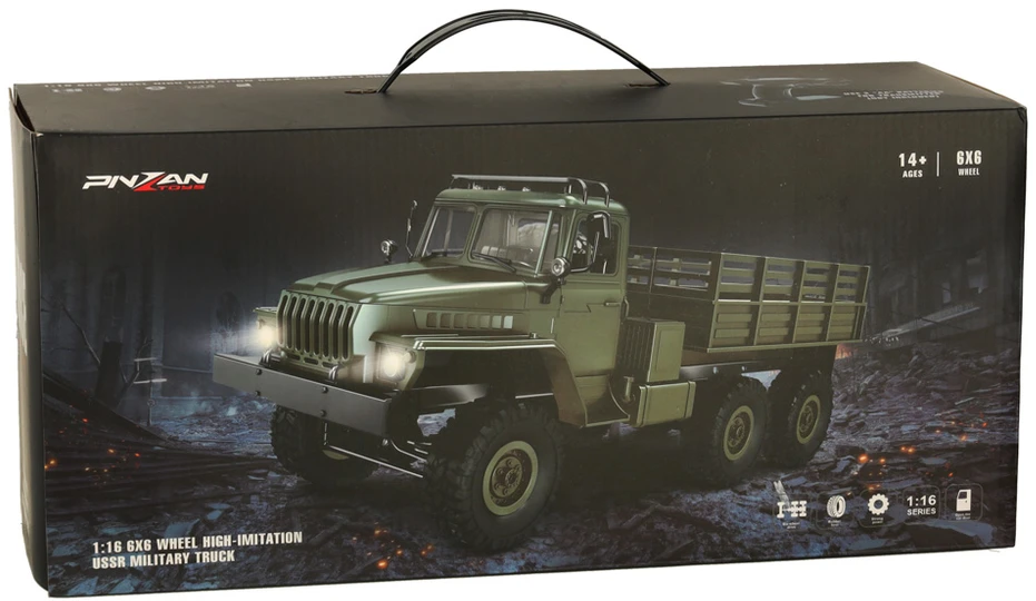 Roger Karinis automobilis RC Off-Road 4WD 1:16 RTR