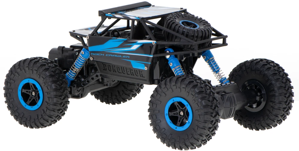 Roger RC automobilis Rock Crawler HB 2.4GHz 1:18 mėlynas