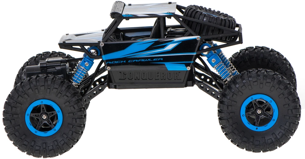 Roger RC automobilis Rock Crawler HB 2.4GHz 1:18 mėlynas