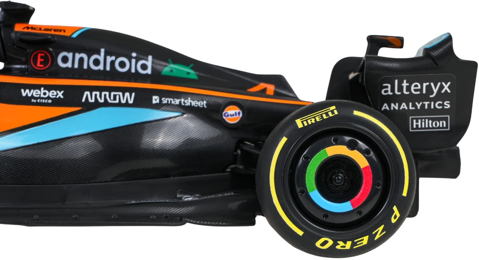 RASTAR 1:18 valdomas automobilis McLaren F1 MCL36, 93300