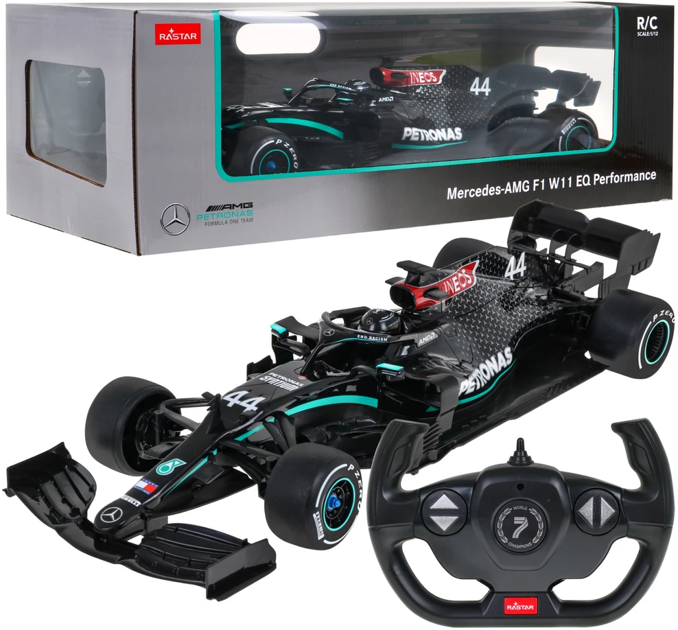 Rastar Nuotoliniu būdu valdomas automobilis Mercedes-AMG F1 W11 EQ Performance 1:12