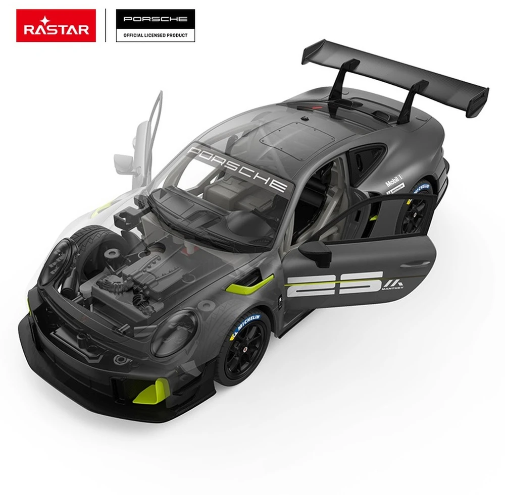 RASTAR 1:18 surenkamas ir R/C valdomas automodelis Porsche 911 GT2 RS Clubsport, 99600