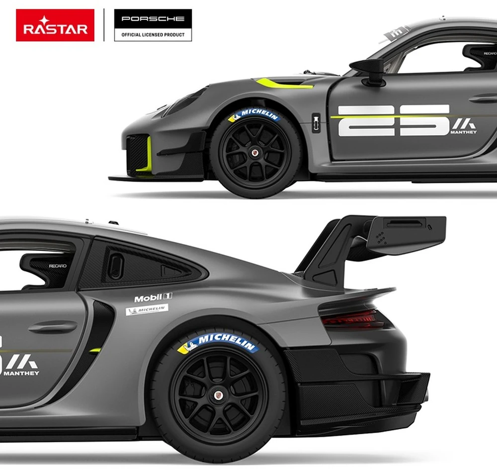 RASTAR 1:18 surenkamas ir R/C valdomas automodelis Porsche 911 GT2 RS Clubsport, 99600