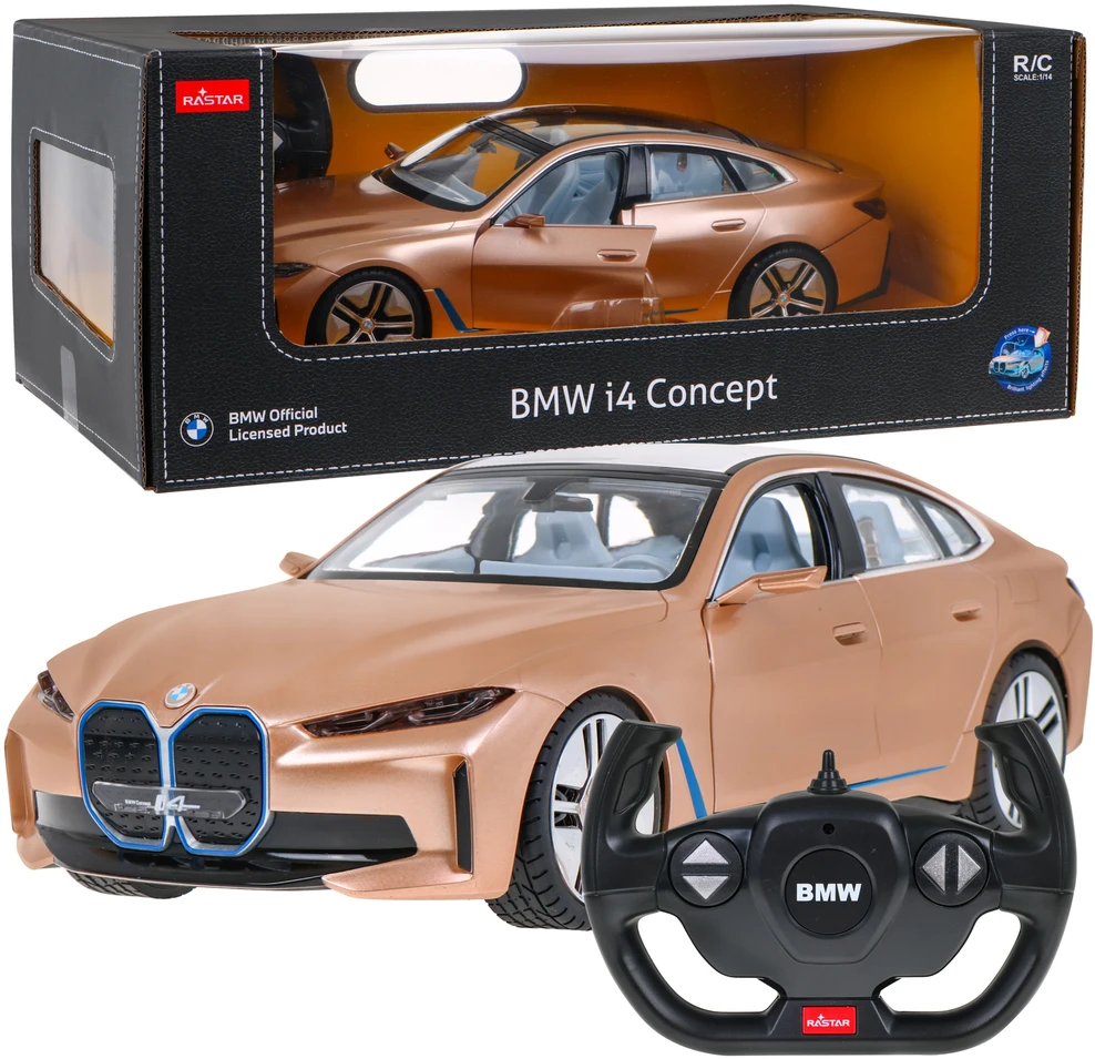 RASTAR 1:14 valdomas automodelis BMW i4, 98300