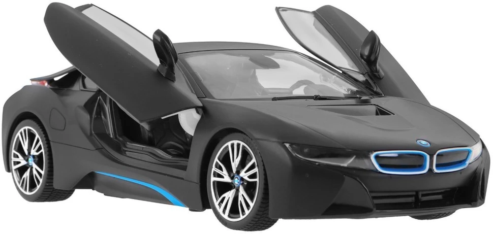 RC BMW i8 juodas RASTAR 1:14