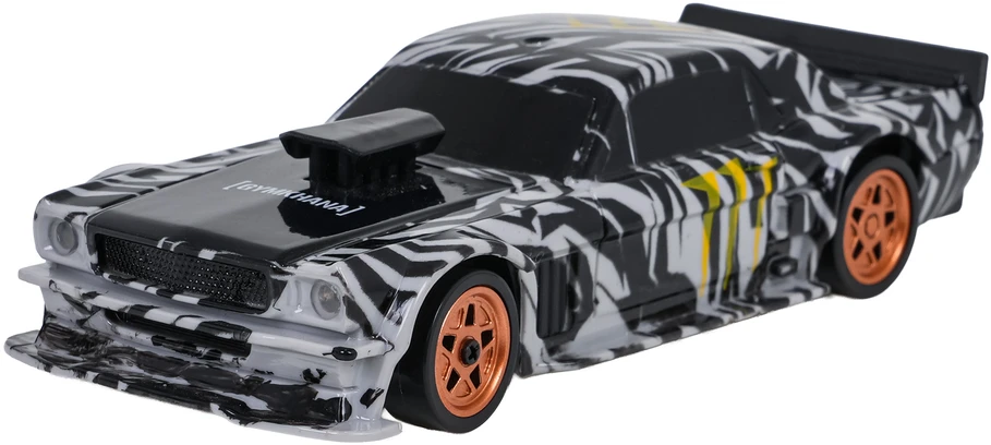 Nuotoliniu būdu valdomas driftinis automobilis 1:43 žalias su priedais