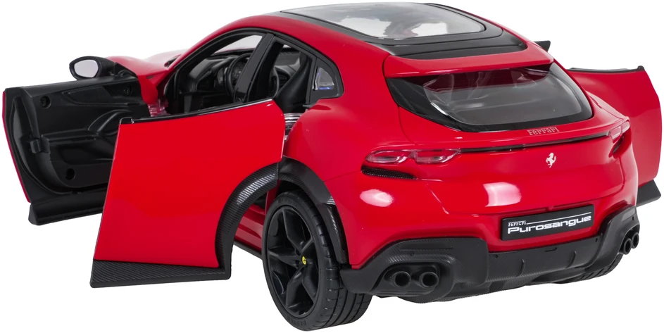 Nuotoliniu būdu valdomas Ferrari Purosangue 1:14 raudonas RASTAR