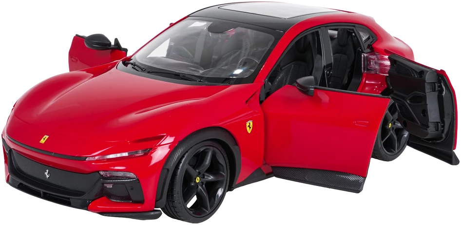Nuotoliniu būdu valdomas Ferrari Purosangue 1:14 raudonas RASTAR
