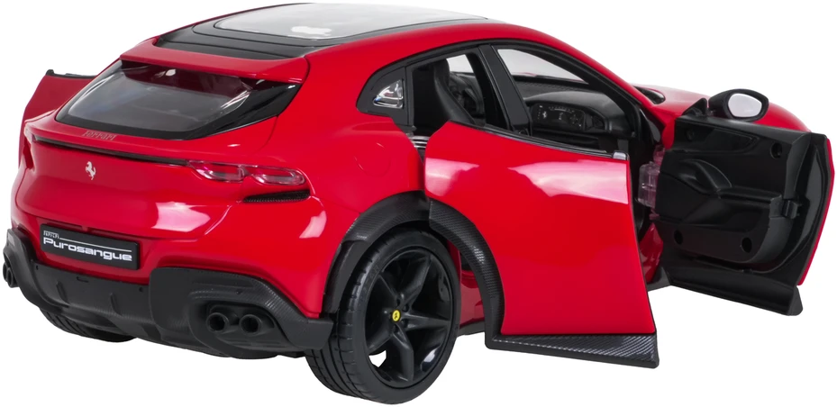 Nuotoliniu būdu valdomas Ferrari Purosangue 1:14 raudonas RASTAR