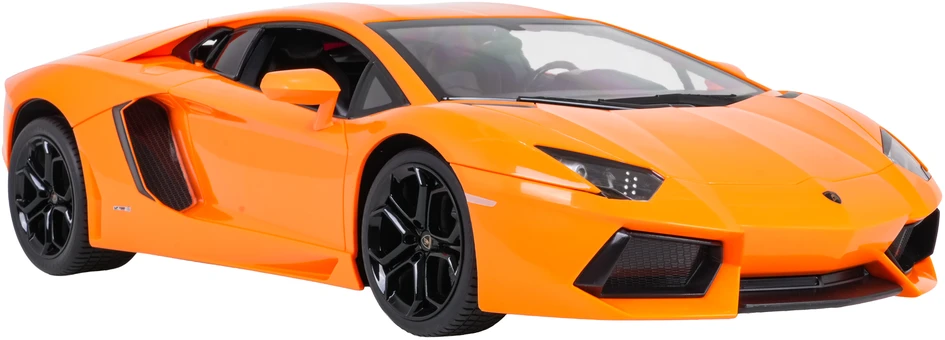 Nuotoliniu būdu valdomas Lamborghini Aventador 1:10 oranžinis RASTAR
