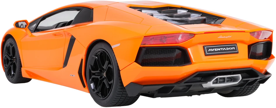 Nuotoliniu būdu valdomas Lamborghini Aventador 1:10 oranžinis RASTAR