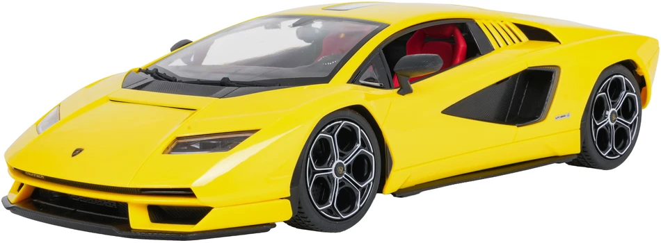 Rastar Nuotoliniu būdu valdomas Lamborghini Countach LPI 800-4 1:16 geltonas modelis