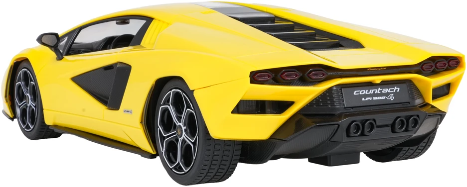 Rastar Nuotoliniu būdu valdomas Lamborghini Countach LPI 800-4 1:16 geltonas modelis