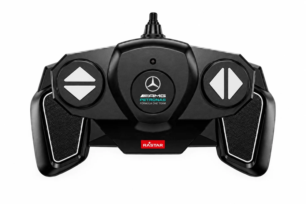Nuotoliniu būdu valdomas Mercedes-AMG F1 W16 E Performance 1:16 juodas modelis