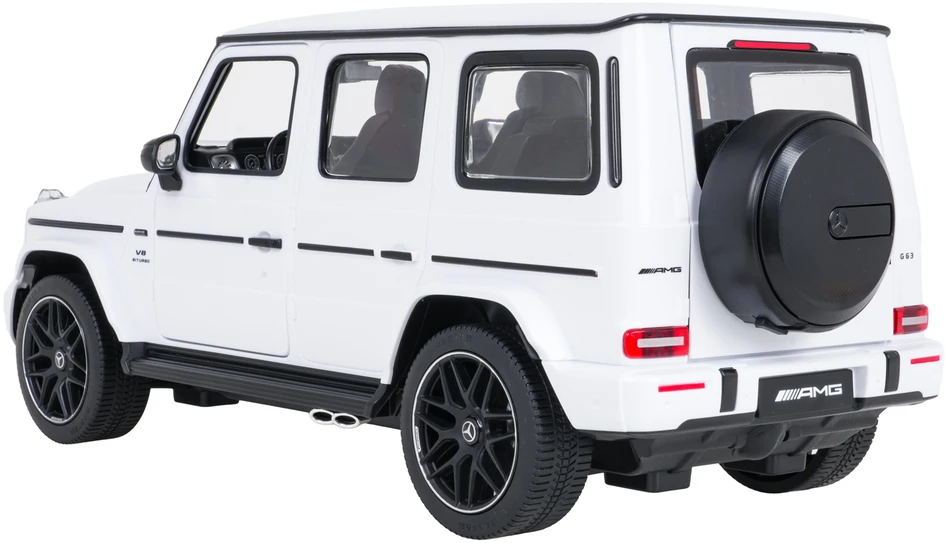 Nuotoliniu būdu valdomas Mercedes AMG G63 1:14 baltas RASTAR