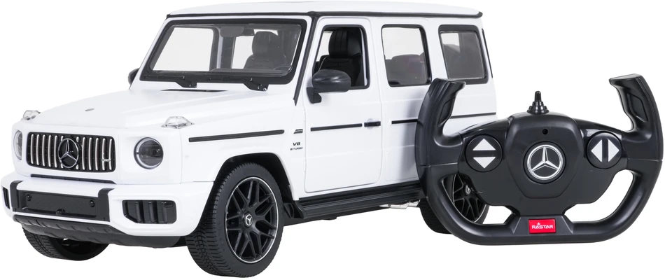 Nuotoliniu būdu valdomas Mercedes AMG G63 1:14 baltas RASTAR